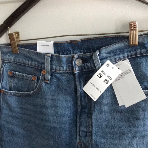 SALE NWT Levi’s original 501 skinny stretch jeans sz 29 - Picture 6 of 8